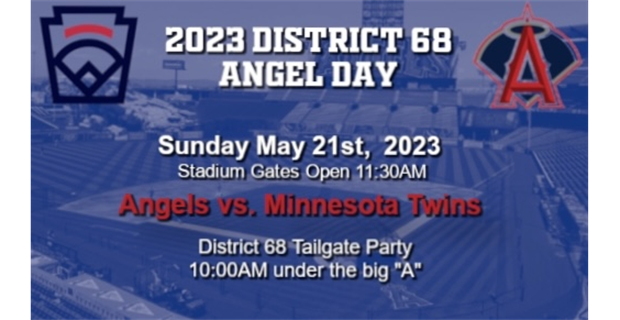 LITTLE LEAGUE 2023 ANGEL DAY TICKETS